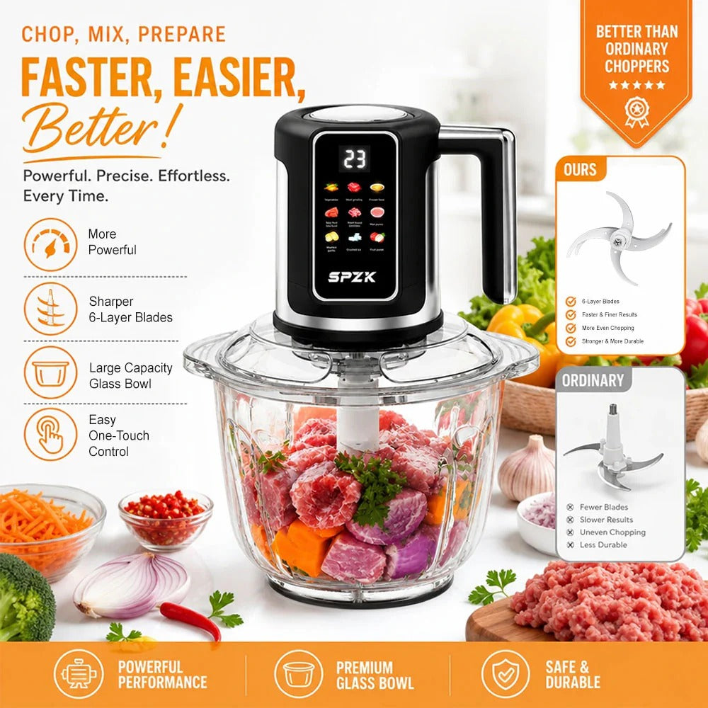 🔥 ¡45% DE DESCUENTO! 🔥 🥩⚡ Picadora de Carne Eléctrico de Gran Capacidad – Potente, Rápido y Fácil de Usar | Ideal para Cocina Familiar y Preparaciones Caseras
