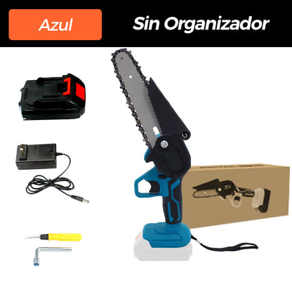 🔥Promoción por Tiempo Limitado 50% DESCUENTO🔥Mini Motosierra Inalámbrica de 6 Pulgadas con 2 Baterías