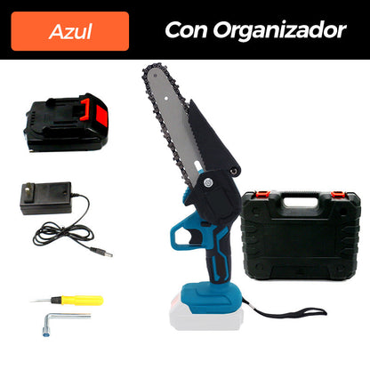 🔥Promoción por Tiempo Limitado 50% DESCUENTO🔥Mini Motosierra Inalámbrica de 6 Pulgadas con 2 Baterías
