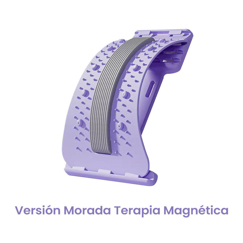 Camilla lumbar para masaje de acupuntura con terapia magnética