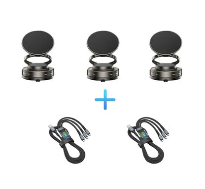 🔥Oferta Relámpago🔥 Soporte de Celular para Auto con Succión al Vacío