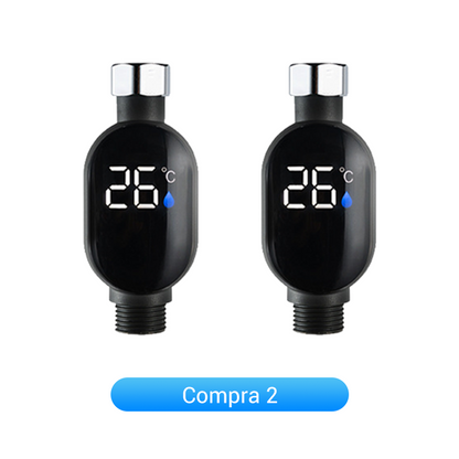 🚿Cabezal de Ducha con Indicador LED - Muestra la Temperatura del Agua