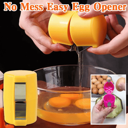 🍳 Herramienta rápida para romper huevos: abre cientos de huevos de forma más rápida y limpia 🔥