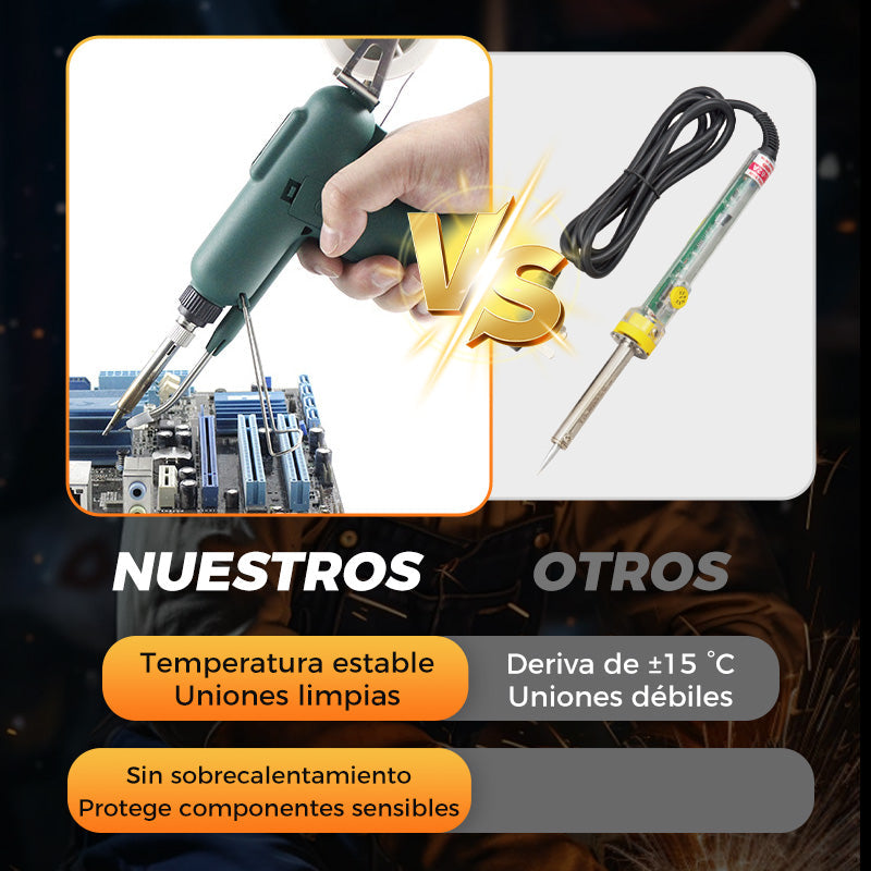 Kit Soldador Eléctrico 80W de Alta Eficiencia