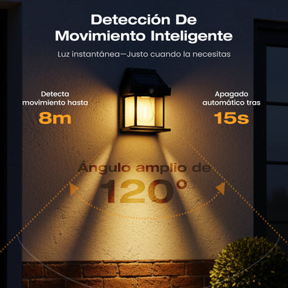 ☀️ 2025 Nueva lámpara de pared solar para exteriores