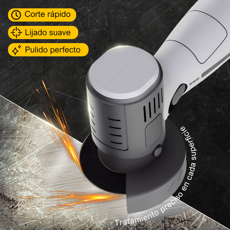 ⏳Especial por tiempo limitado🧰Mini amoladora angular 12V con disco de corte