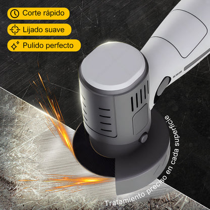 ⏳Especial por tiempo limitado🧰Mini amoladora angular 12V con disco de corte