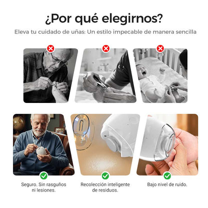 Lima de uñas automática universal para adultos y niño