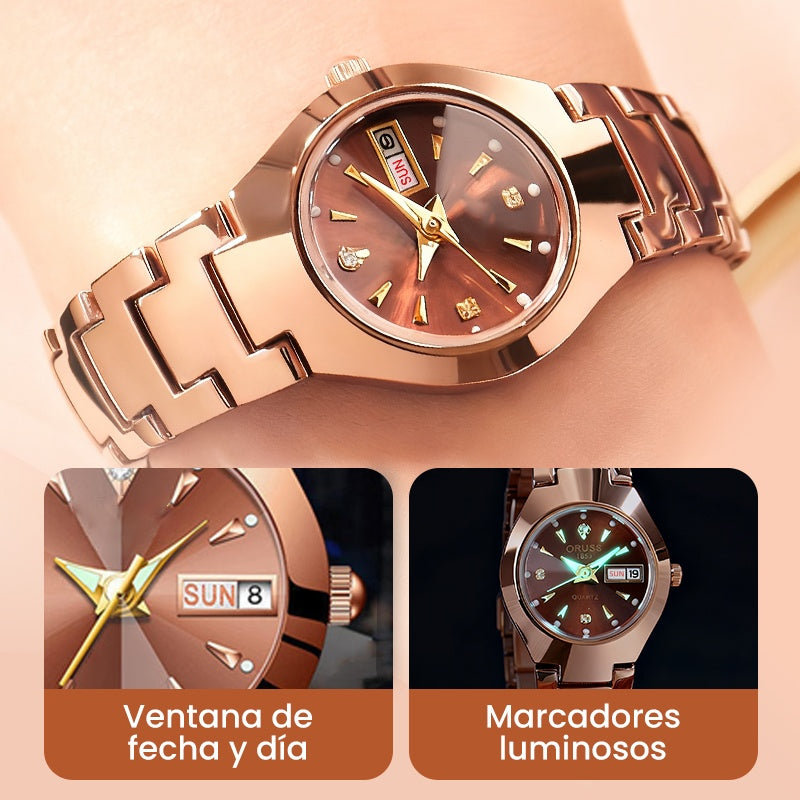 💖Reloj Femenino Premium – Elegante, Duradero y Resistente al Agua