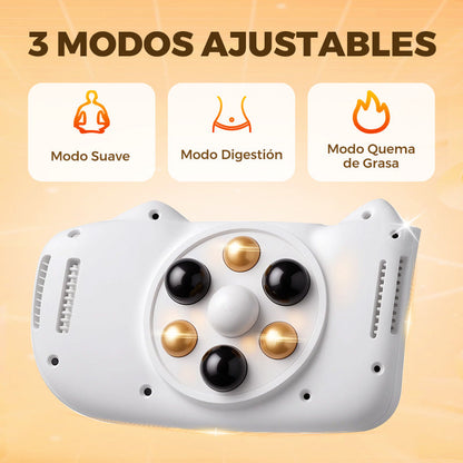 Masajeador Abdominal Eléctrico Inalámbrico para Quemar Grasa y Digerir