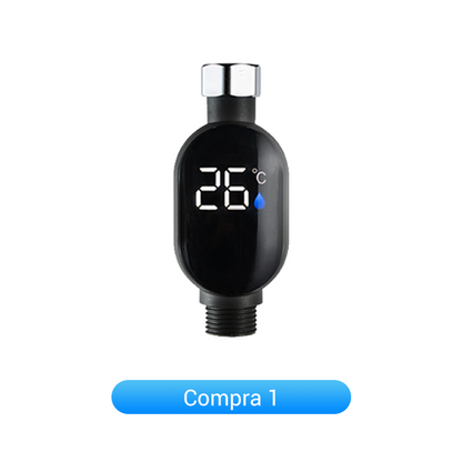 🚿Cabezal de Ducha con Indicador LED - Muestra la Temperatura del Agua
