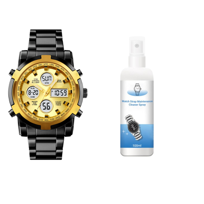 ⏰ ¡Oferta Limitada 50% OFF! ⏱️ Reloj Militar 48mm con Doble Visualización – Resistente al Agua, Preciso y Estilo Aventurero 🏞️💪
