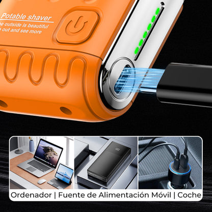 Afeitadora Eléctrica de Bolsillo para Hombre