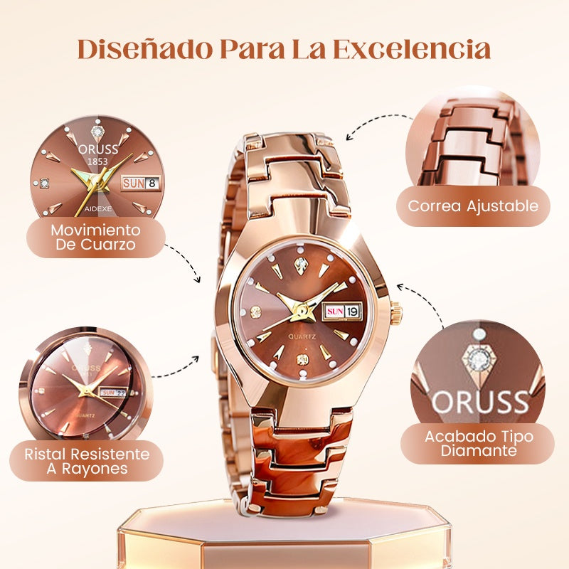 💖Reloj Femenino Premium – Elegante, Duradero y Resistente al Agua
