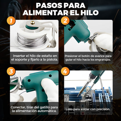 Kit Soldador Eléctrico 80W de Alta Eficiencia