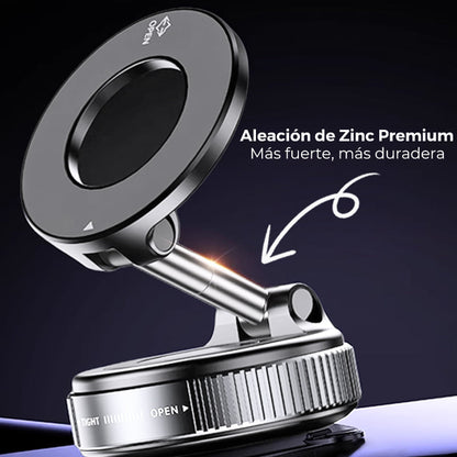 🔥Oferta Relámpago🔥 Soporte de Celular para Auto con Succión al Vacío