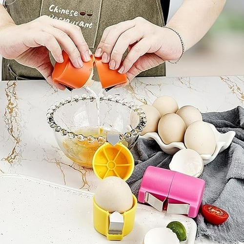 🍳 Herramienta rápida para romper huevos: abre cientos de huevos de forma más rápida y limpia 🔥