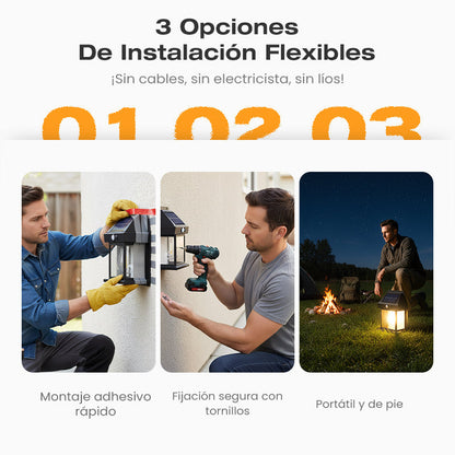 ☀️ 2025 Nueva lámpara de pared solar para exteriores