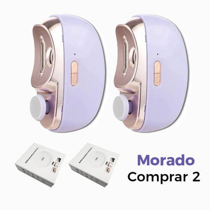 🔥Cortauñas eléctrico automático 2 en 1 con pulidor 【Seguro y práctico】