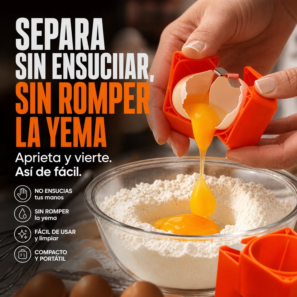 🍳 Herramienta rápida para romper huevos: abre cientos de huevos de forma más rápida y limpia 🔥