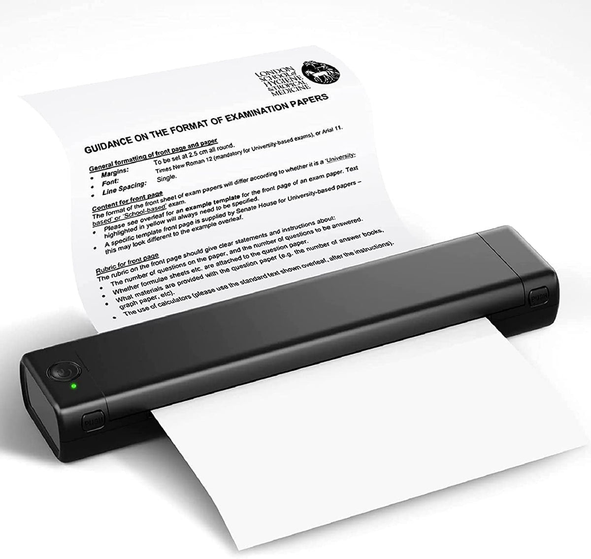 🖨️ Impresora Inalámbrica Portátil – Imprime Fácil y Rápido Desde Cualquier Dispositivo ✨📱