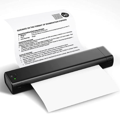 🖨️ Impresora Inalámbrica Portátil – Imprime Fácil y Rápido Desde Cualquier Dispositivo ✨📱