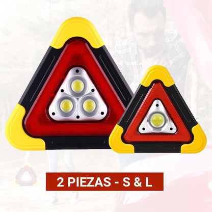🔥Venta caliente de nuevos productos🔥2 En 1 Luz Solar De Advertencia De Emergencia