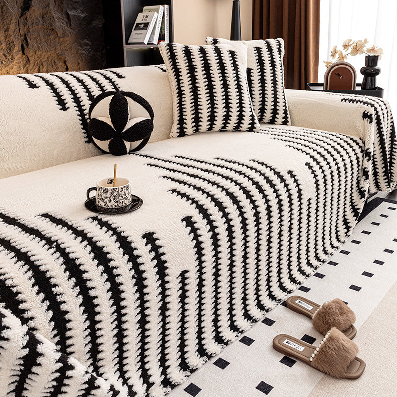 🛋️Funda de sofá suave y antideslizante de felpa