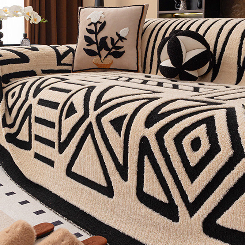 🛋️Funda de sofá suave y antideslizante de felpa