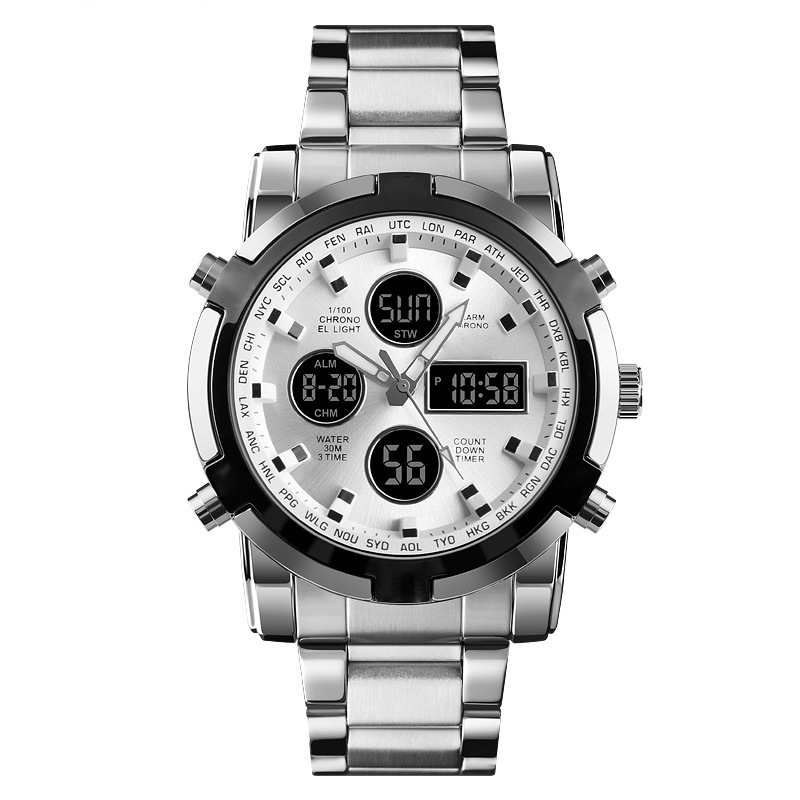 ⏰ ¡Oferta Limitada 50% OFF! ⏱️ Reloj Militar 48mm con Doble Visualización – Resistente al Agua, Preciso y Estilo Aventurero 🏞️💪