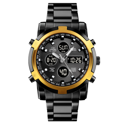 ⏰ ¡Oferta Limitada 50% OFF! ⏱️ Reloj Militar 48mm con Doble Visualización – Resistente al Agua, Preciso y Estilo Aventurero 🏞️💪