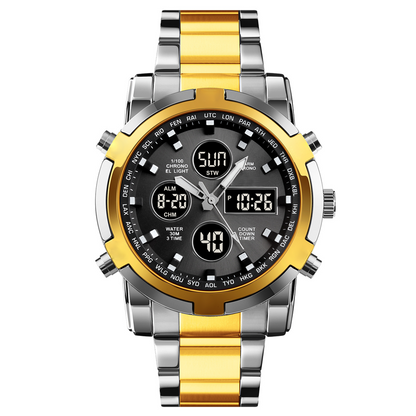 ⏰ ¡Oferta Limitada 50% OFF! ⏱️ Reloj Militar 48mm con Doble Visualización – Resistente al Agua, Preciso y Estilo Aventurero 🏞️💪