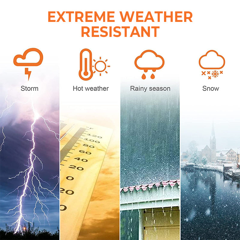 🛡️💧 Cinta Impermeable de Aluminio Reforzado – Sella Grietas, Techos y Tuberías, Resistente a la Intemperie y Temperaturas Extremas ☀️❄️
