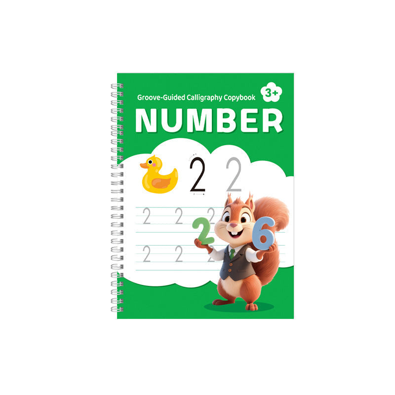 ✏️✨ Cuaderno de Caligrafía para Niños – Reutilizable con Tinta que Desaparece, Practica Escribir sin Gastar Hojas 🎒📚